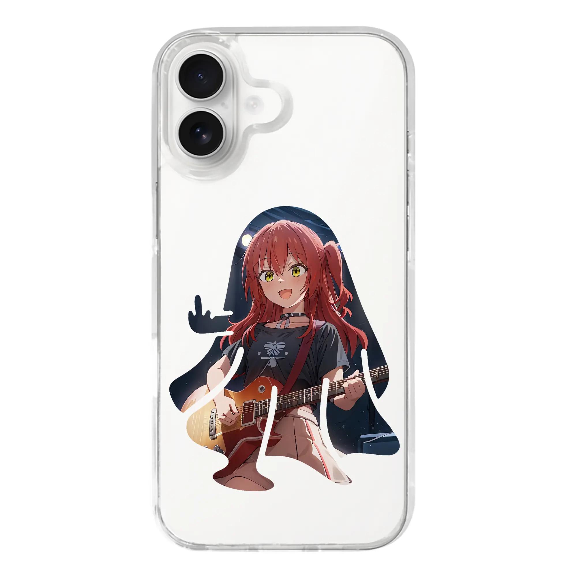 ぼっちざろっく！ グッズ,喜多郁代 - iPhone 17シリーズ 透明スマホケース – 薄型・耐衝撃・精密フィット保護カバー